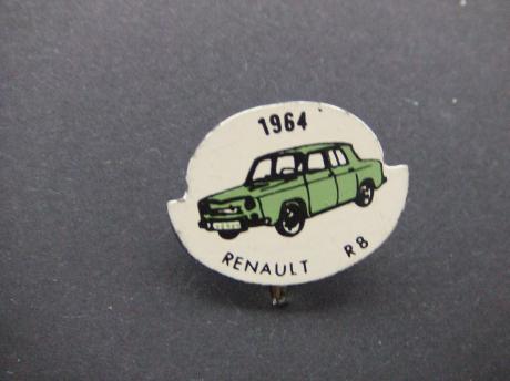 Renault R8 1964 oldtimer auto groen